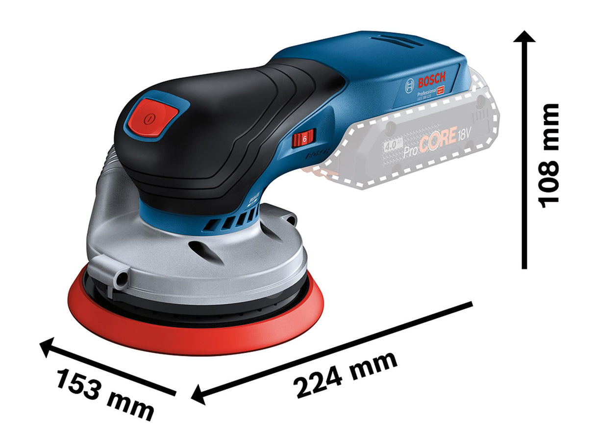 Bosch GEX 18V-125 Professional Random Orbital Sander 18V Bare Unit