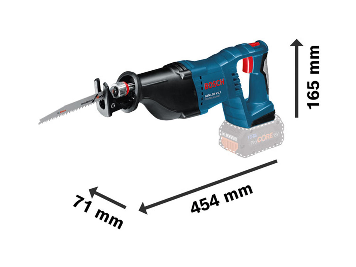 Bosch GSA 18 V-Li Professional Reciprocating Saw