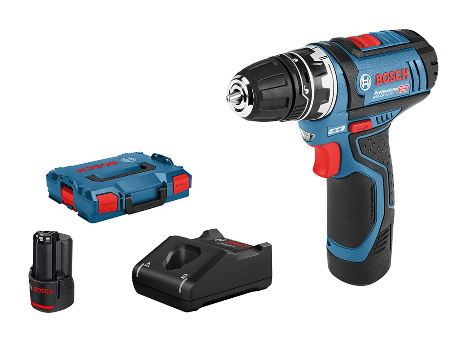 Bosch GSR 12V-15 FC Pro FlexiClick Drill Driver