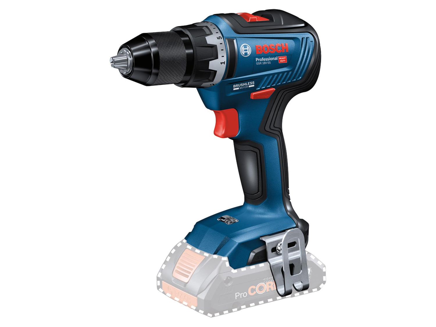 Bosch GSR 18V-55 Professional Drill Driver