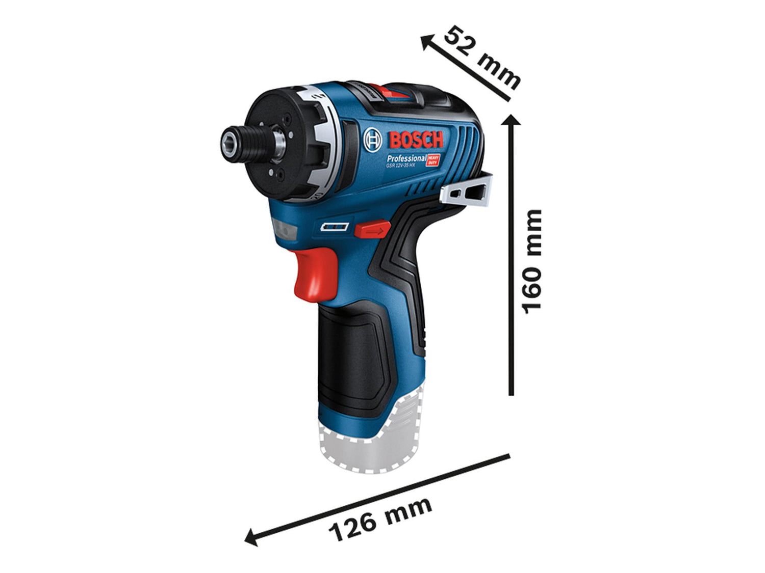 Bosch GSR 12V-35 HX Professional Screwdriver