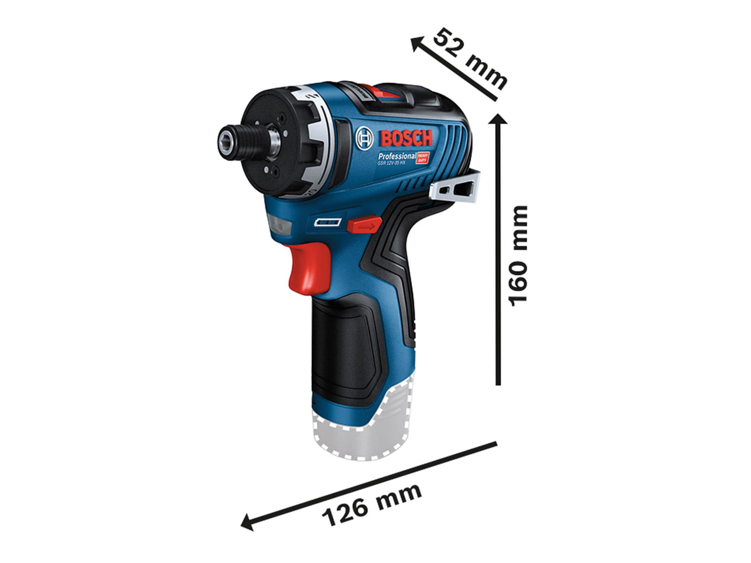 Bosch GSR 12V-35 HX Professional Screwdriver