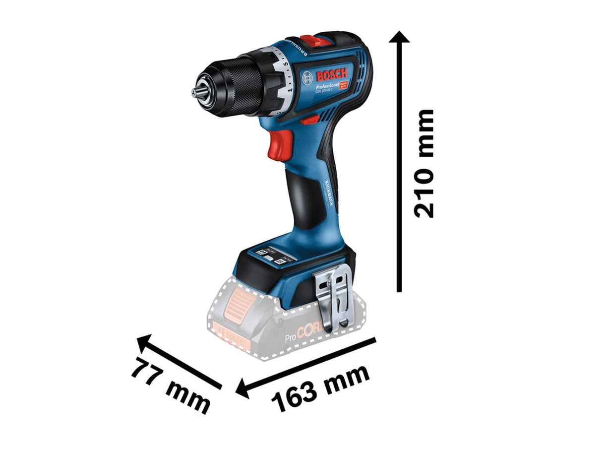 Bosch GSR 18V-90C Professional Drill Driver