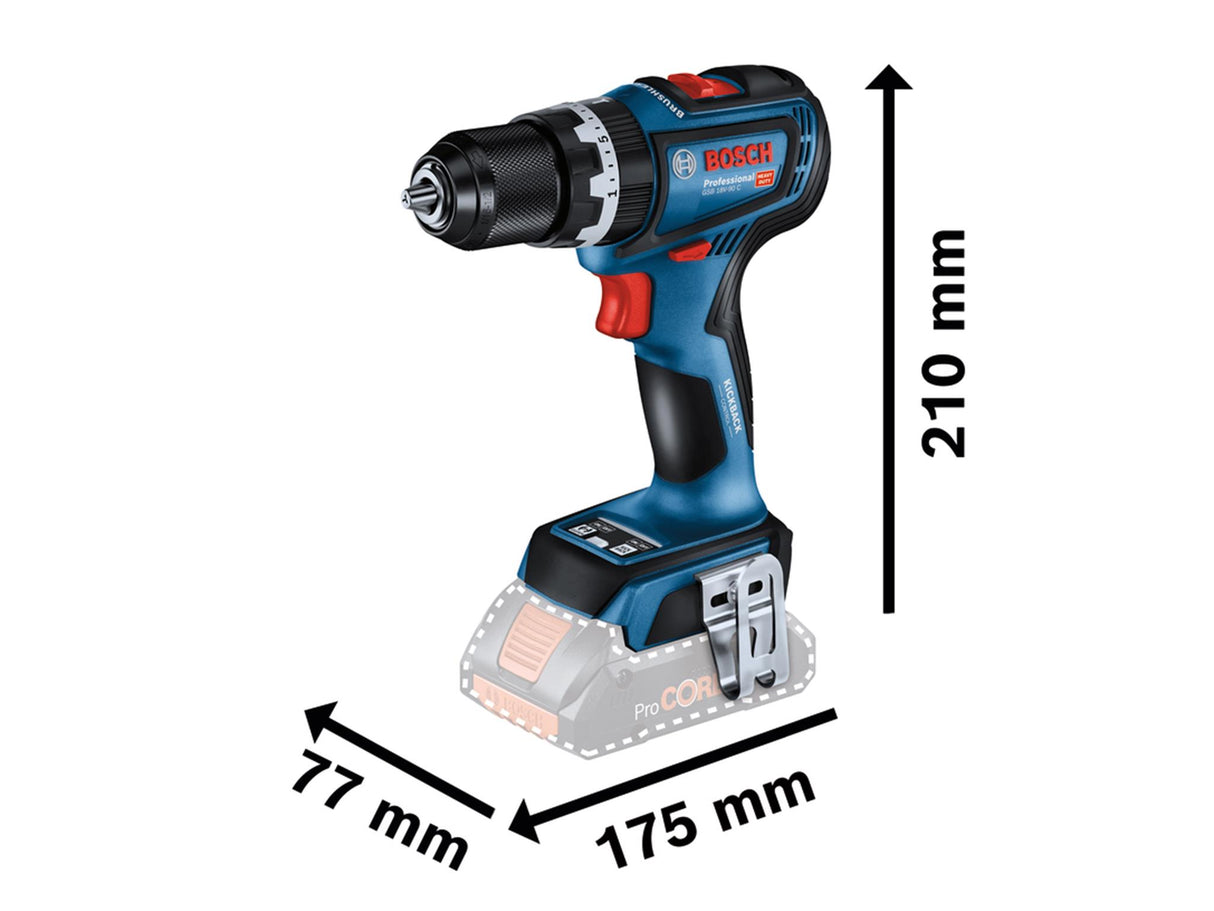 Bosch GSB 18V-90 C Professional Combi Drill