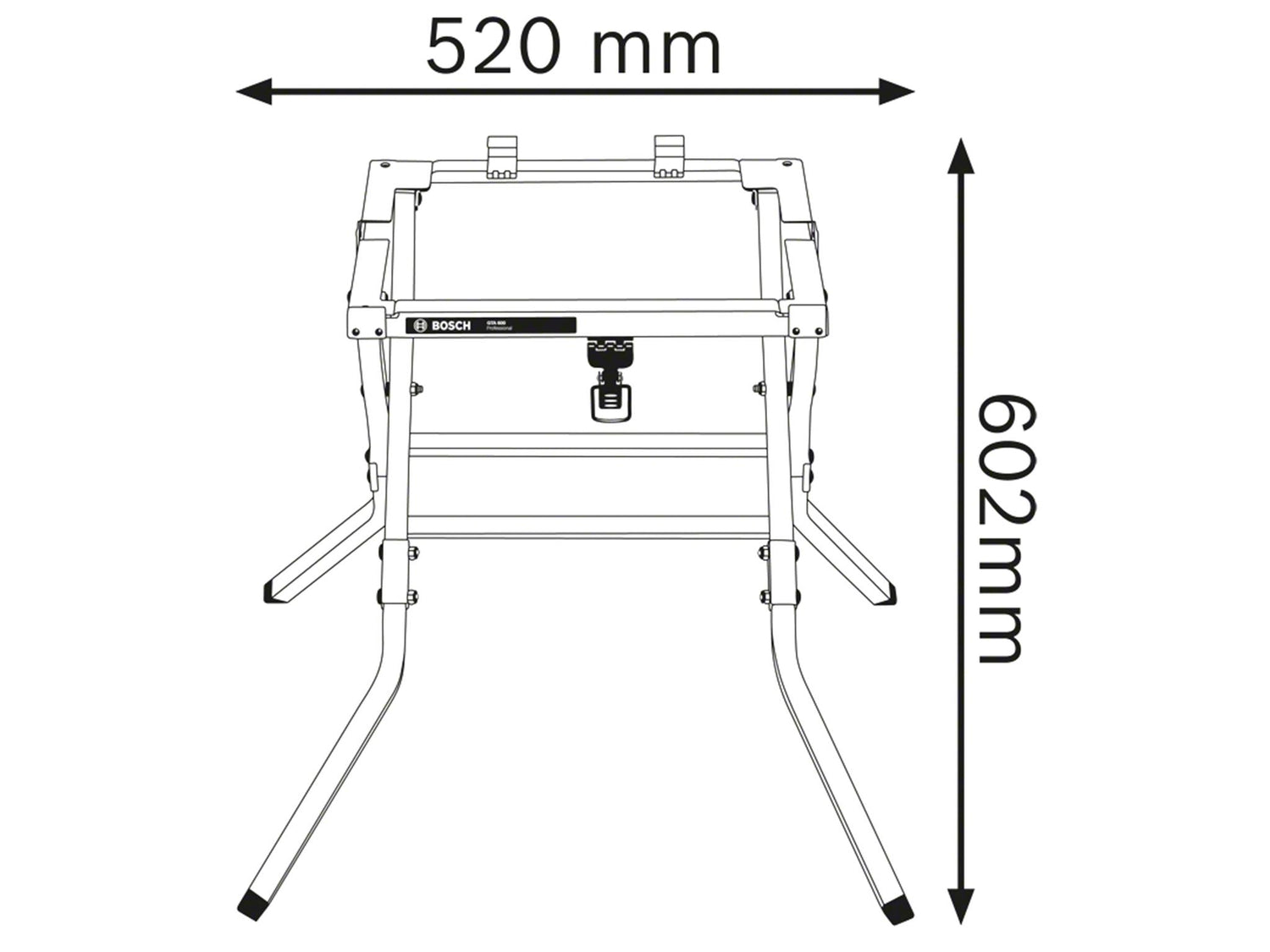 Bosch GTA 600 Professional Saw Stand