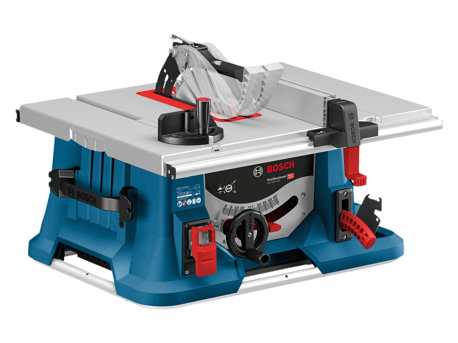 Bosch GTS 635-216 Professional Table Saw 1600W 240V + GTA560 Stand