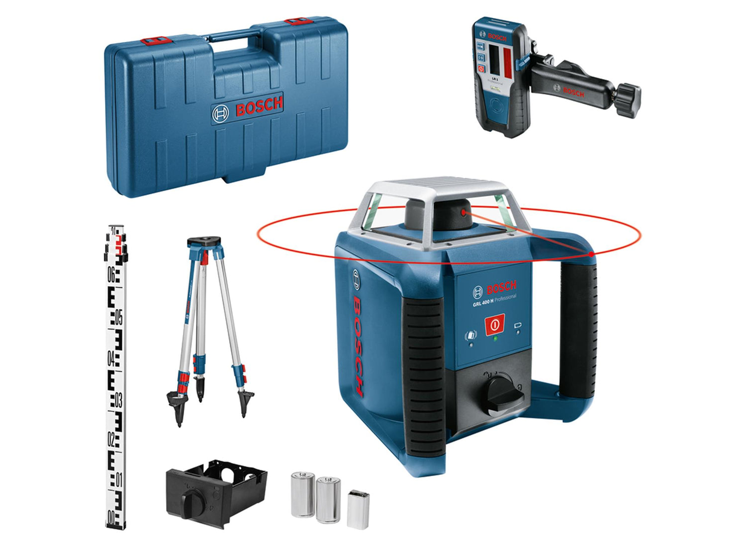 Bosch GRL 400 H Professional Rotation Laser Set