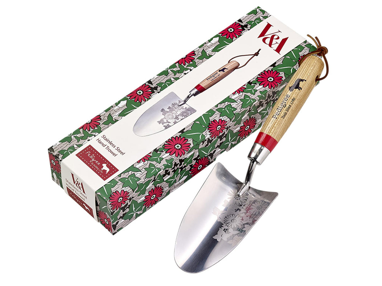 Bulldog Pedigree Stainless Steel V&A Hand Trowel