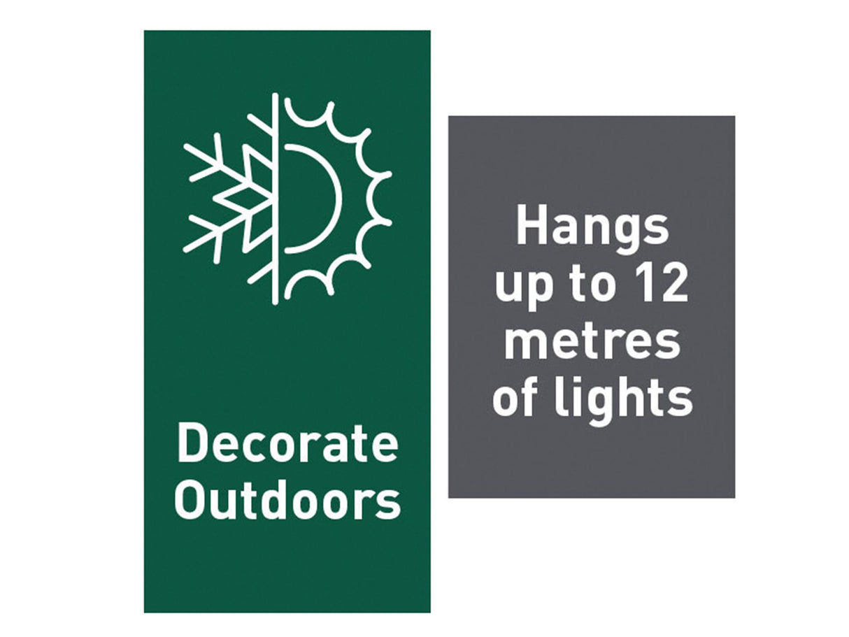 Command Clear Outdoor Decorating Clips (Pack 20)