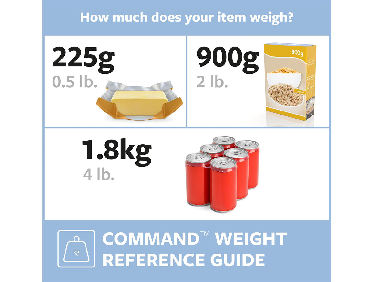 Command Clear Wire Hooks Value Pack (Pack 9)