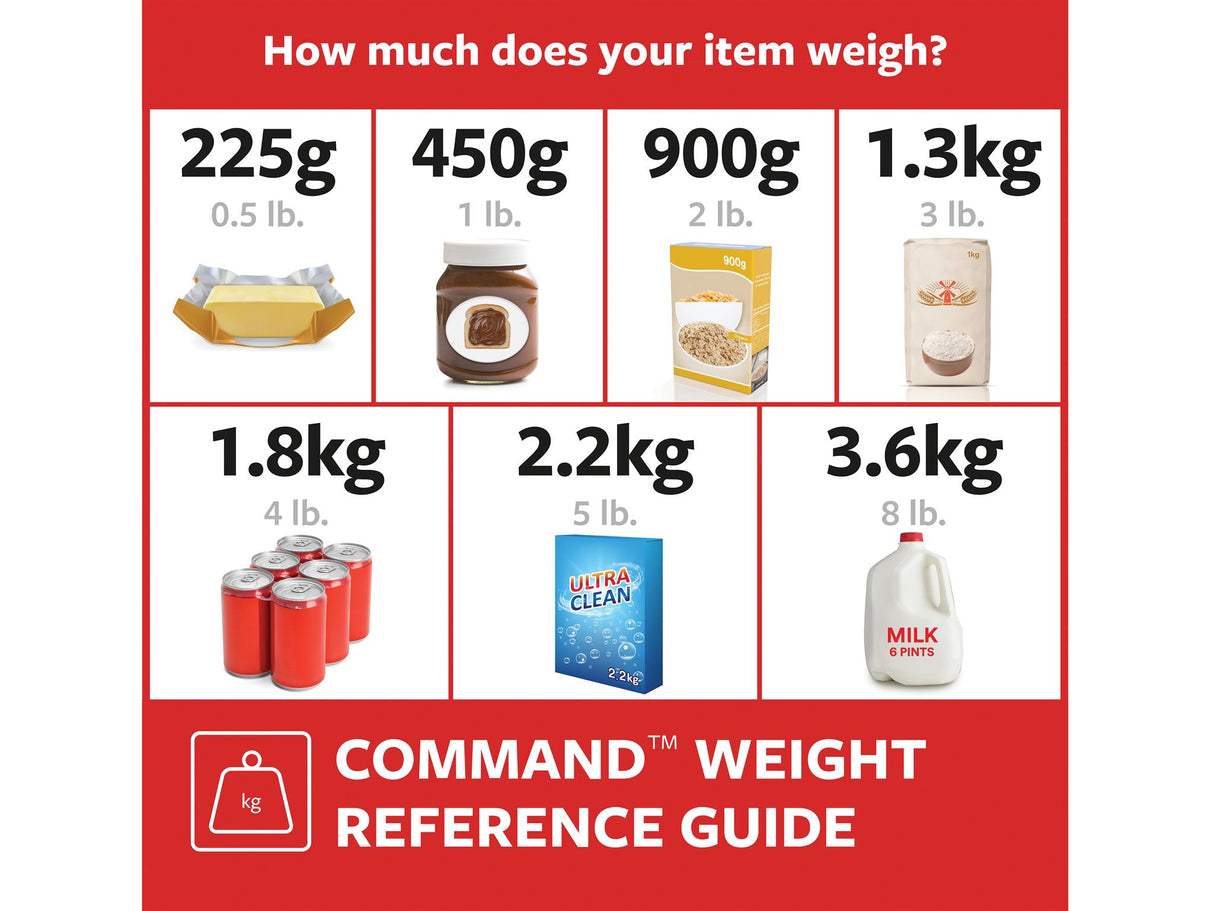 Command Medium Wire Hooks (Pack 2)