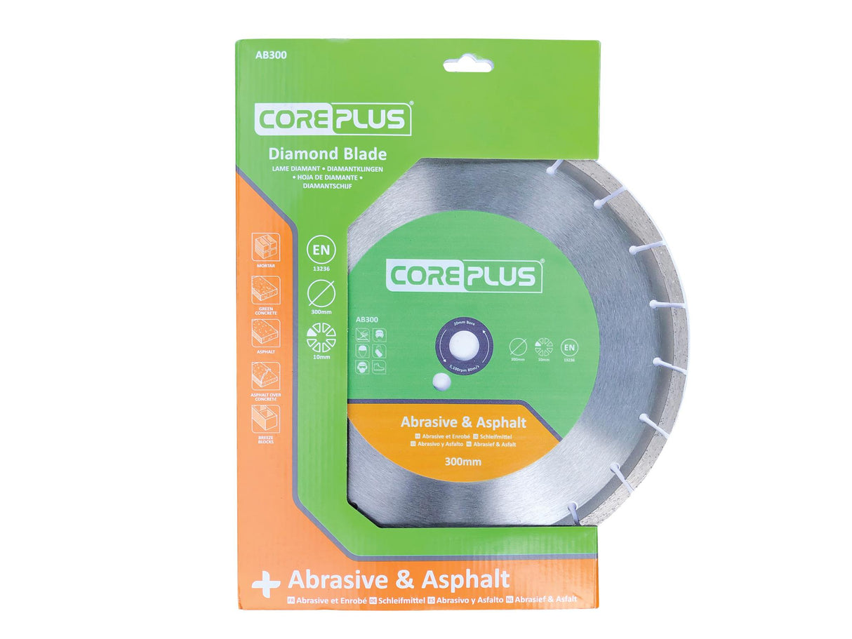 CorePlus Abrasive & Asphalt Diamond Blade