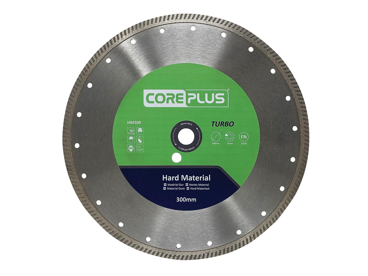 CorePlus Hard Material Turbo Diamond Blade