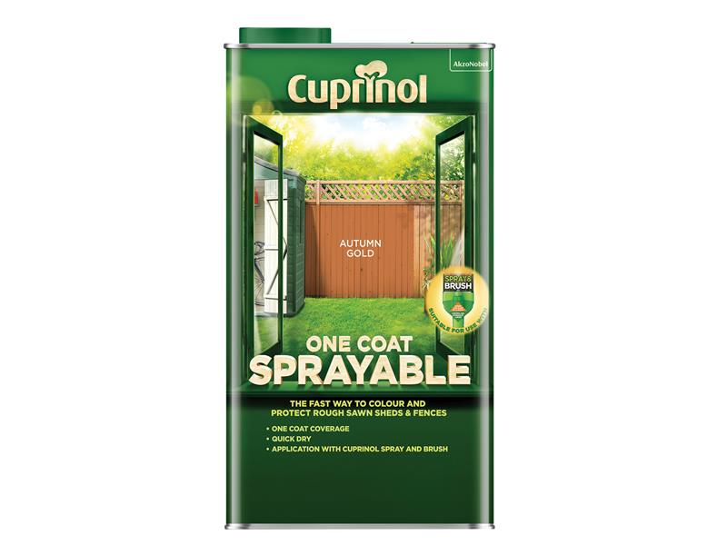 Cuprinol One Coat Sprayable Fence Treatment