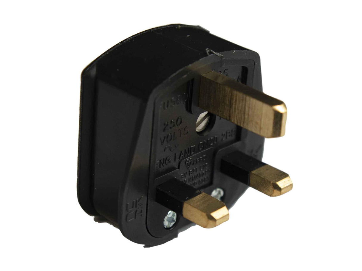 Dencon 3 Pin Rubber Plug 13A