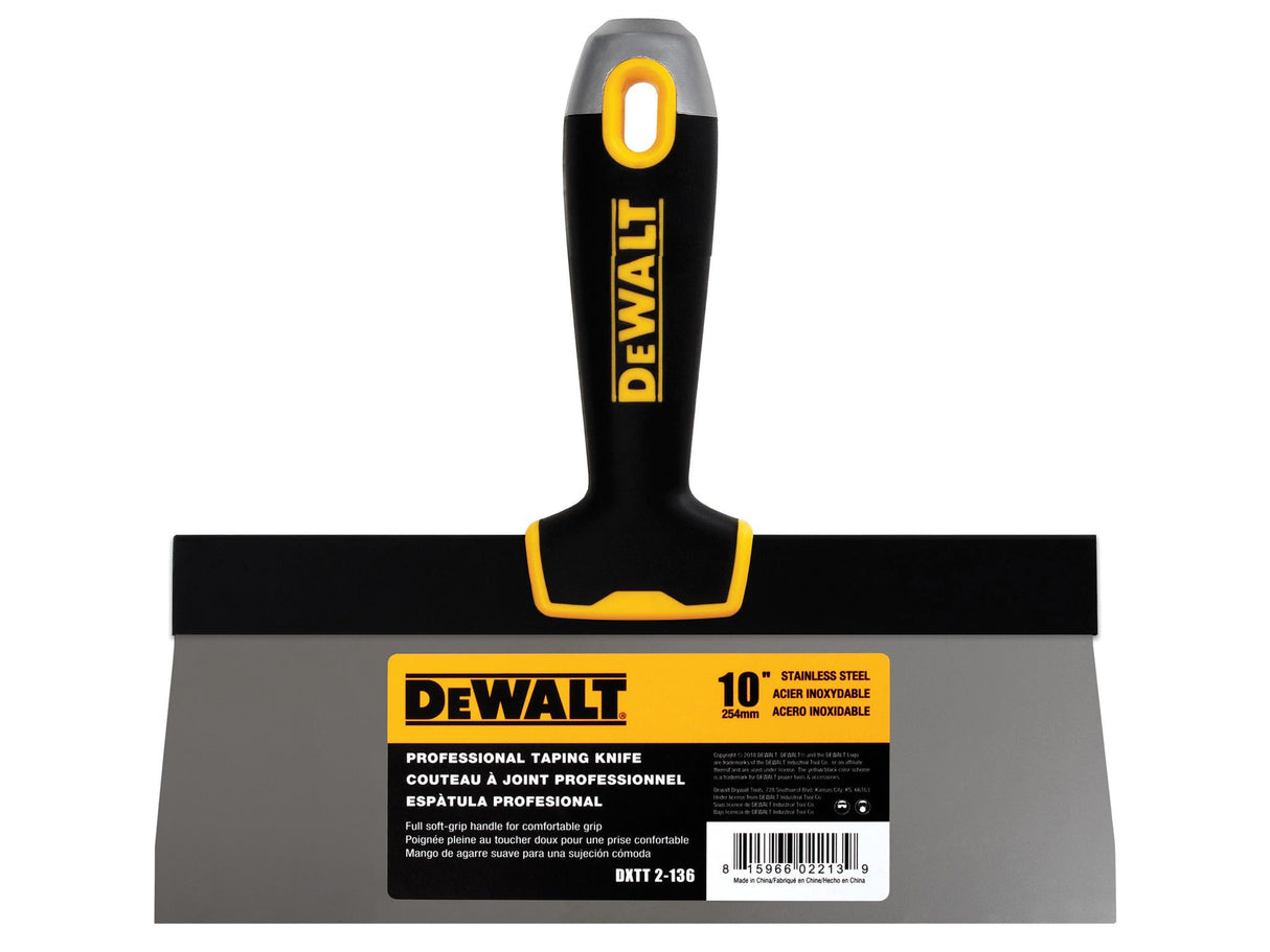 DEWALT Drywall Soft Grip Taping Knife