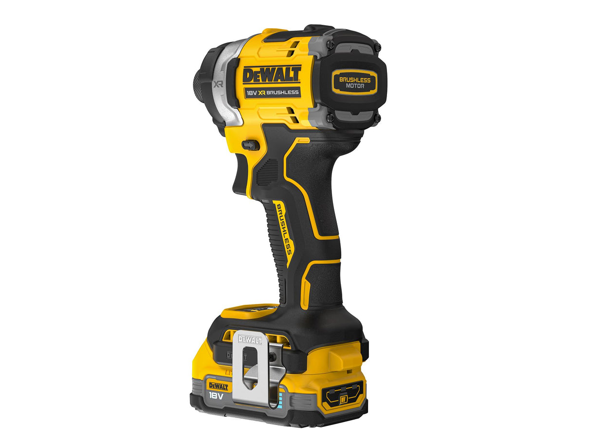 DEWALT DCF860 E2T XR BL Impact Driver 18V 2 x 1.7Ah POWERSTACK Li-ion