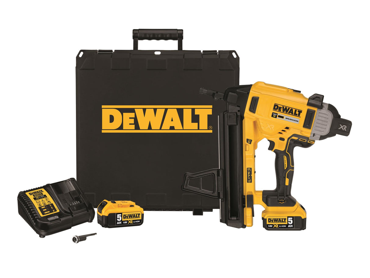 DEWALT DCN890P2 XR Brushless Concrete Nailer 18V 2 x 5.0Ah Li-ion