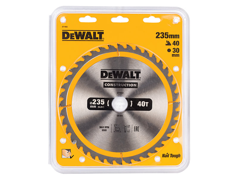 DEWALT Portable Construction Circular Saw Blade