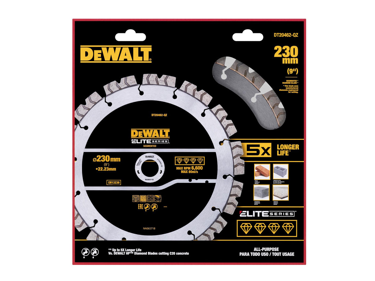DEWALT ELITE SERIES All Purpose Diamond Wheel, Segmented