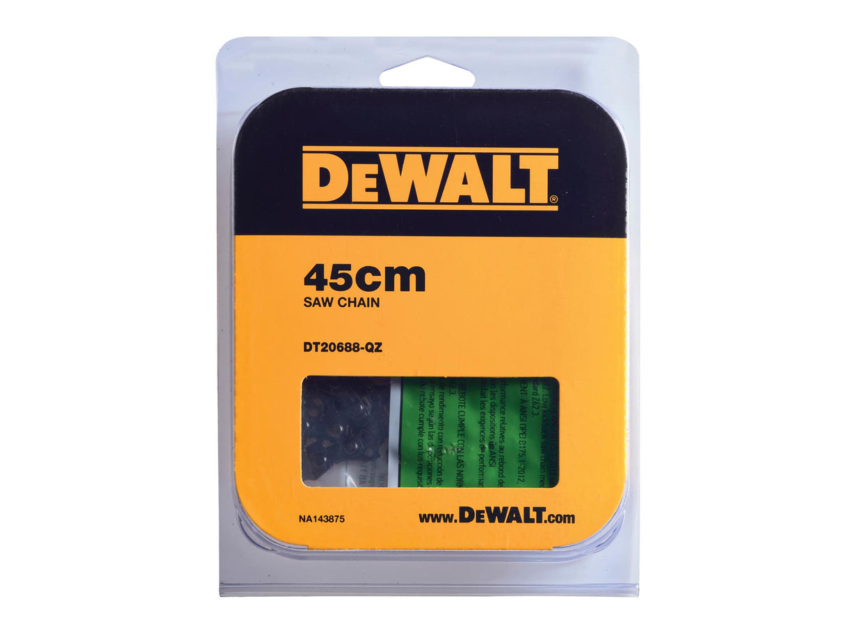 DEWALT FlexVolt Chainsaw Bars & Chains