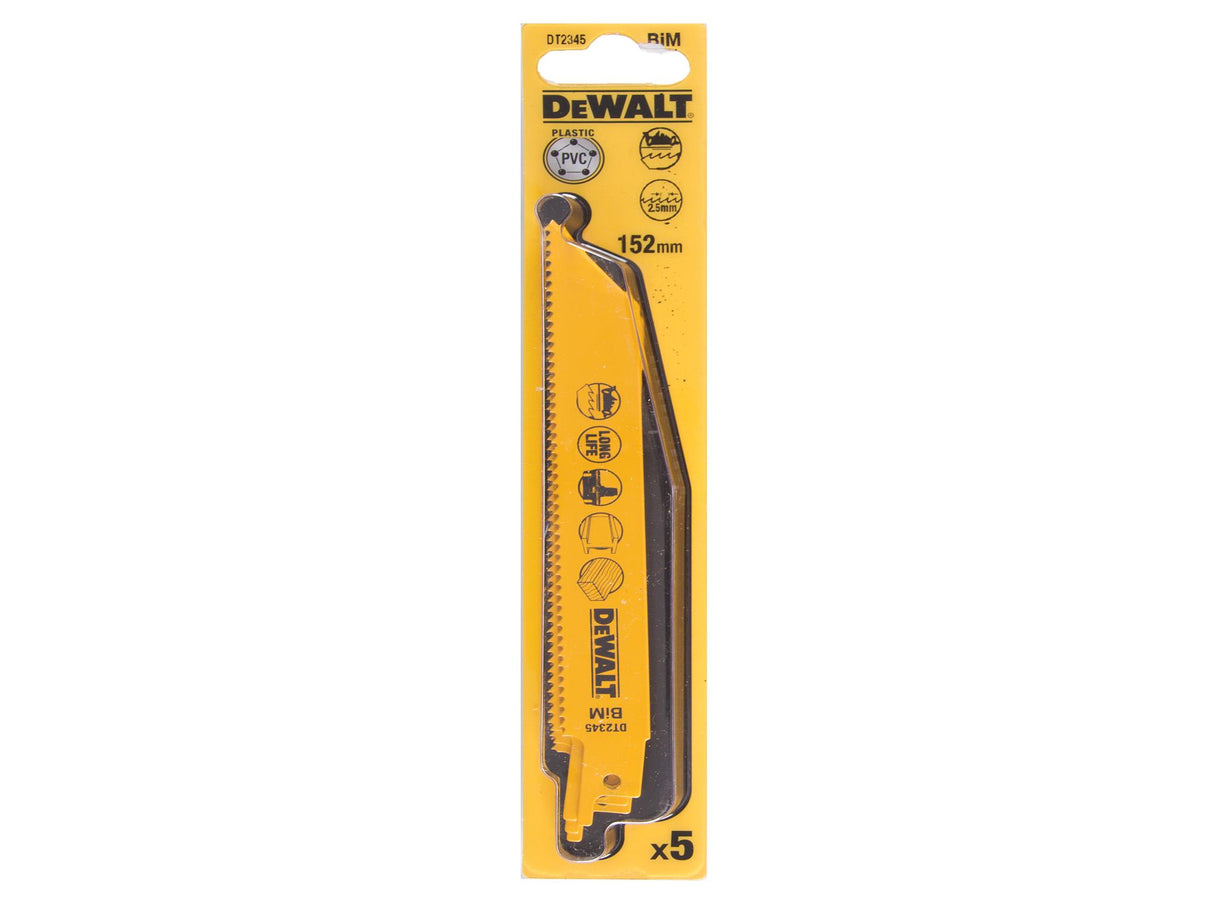 DEWALT Bi-Metal Reciprocating Blades