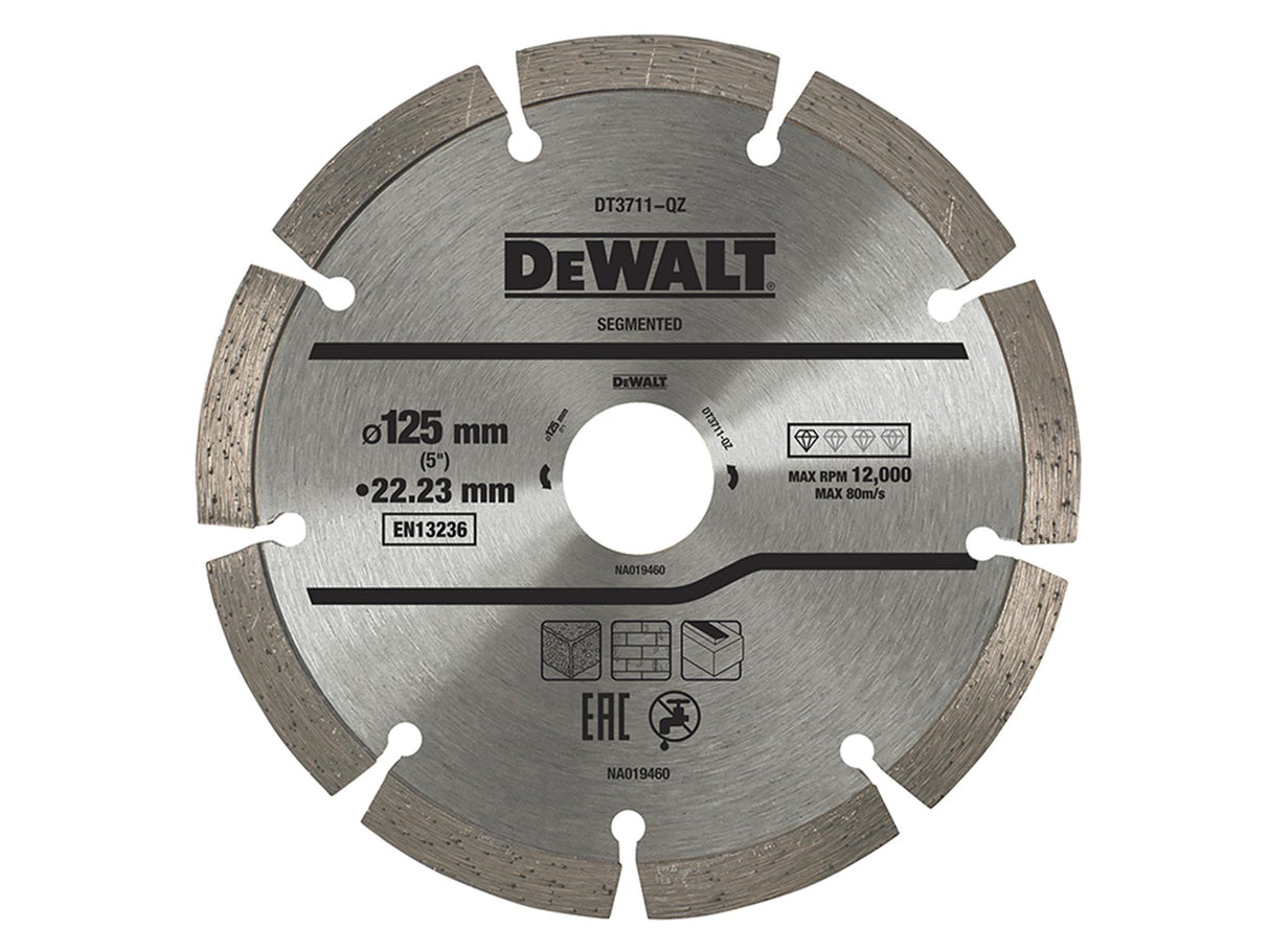DeWALT Power Tools Segmented Diamond Cutting Discs