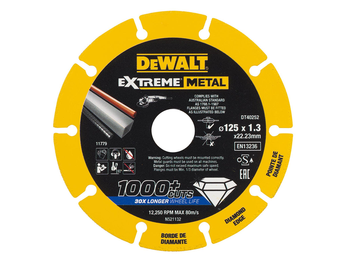 DeWALT Power Tools Extreme Diamond Metal Cutting Disc