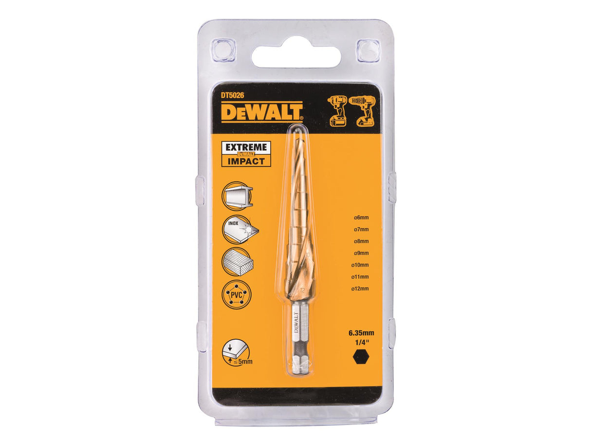 DEWALT Extreme Step Drill Bit