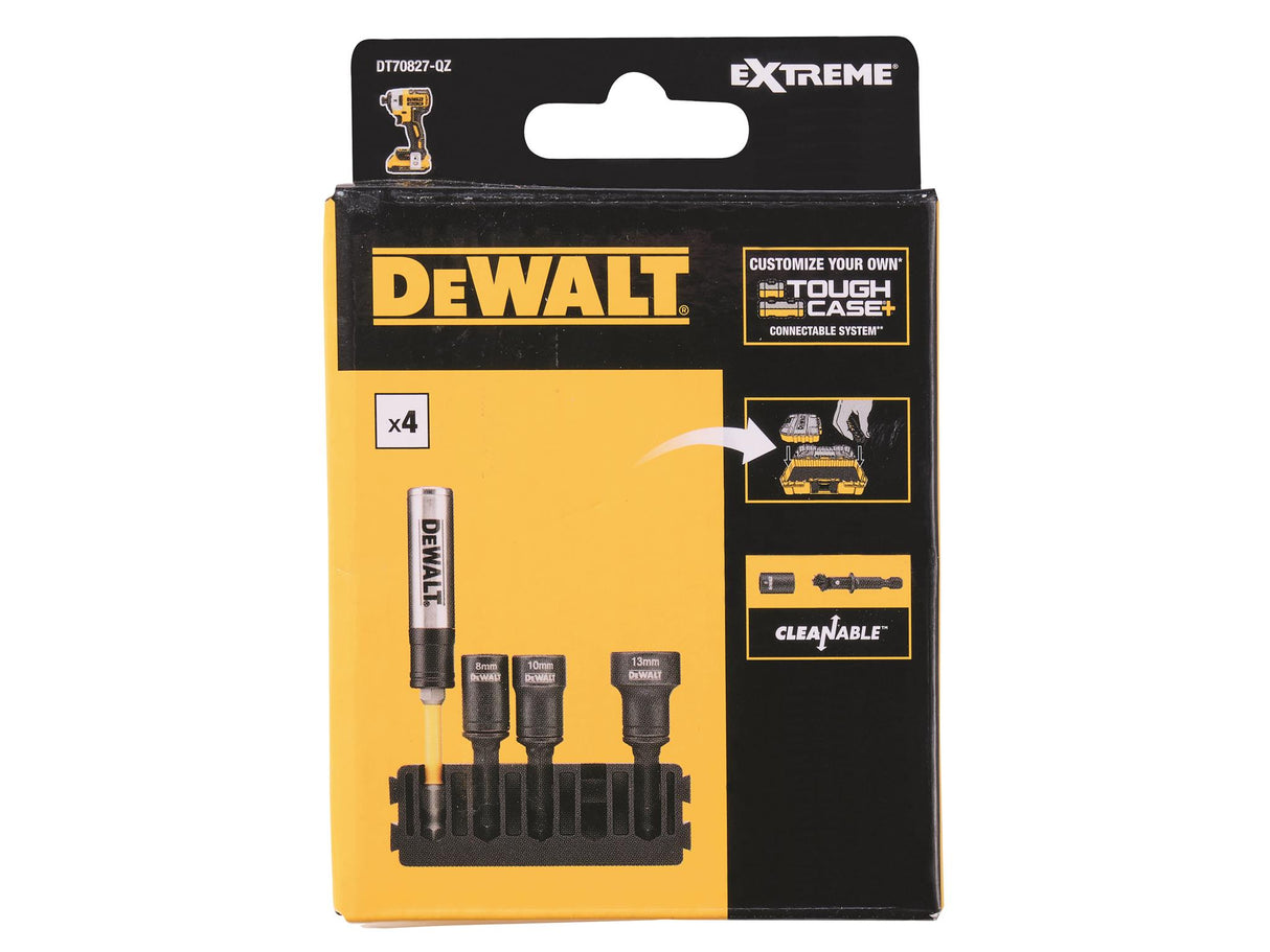 DEWALT 5pc Bit Bar Nutdriver 8mm, 10mm & 13mm