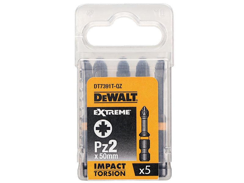 DEWALT Extreme Impact Torsion Bits, Pozidriv