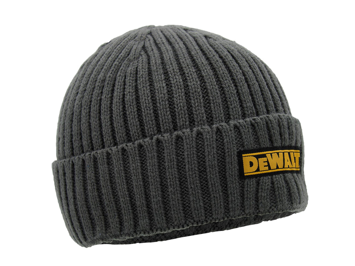 DEWALT Indianapolis Grey Knitted Beanie Hat