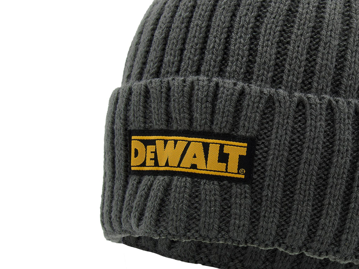 DEWALT Indianapolis Grey Knitted Beanie Hat