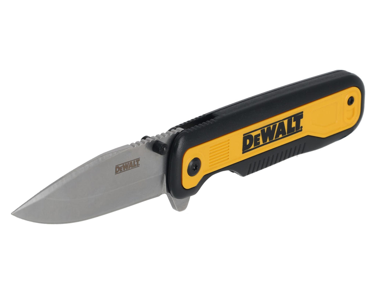 DeWALT Hand Tools Drop Point Folding Pocket Knife