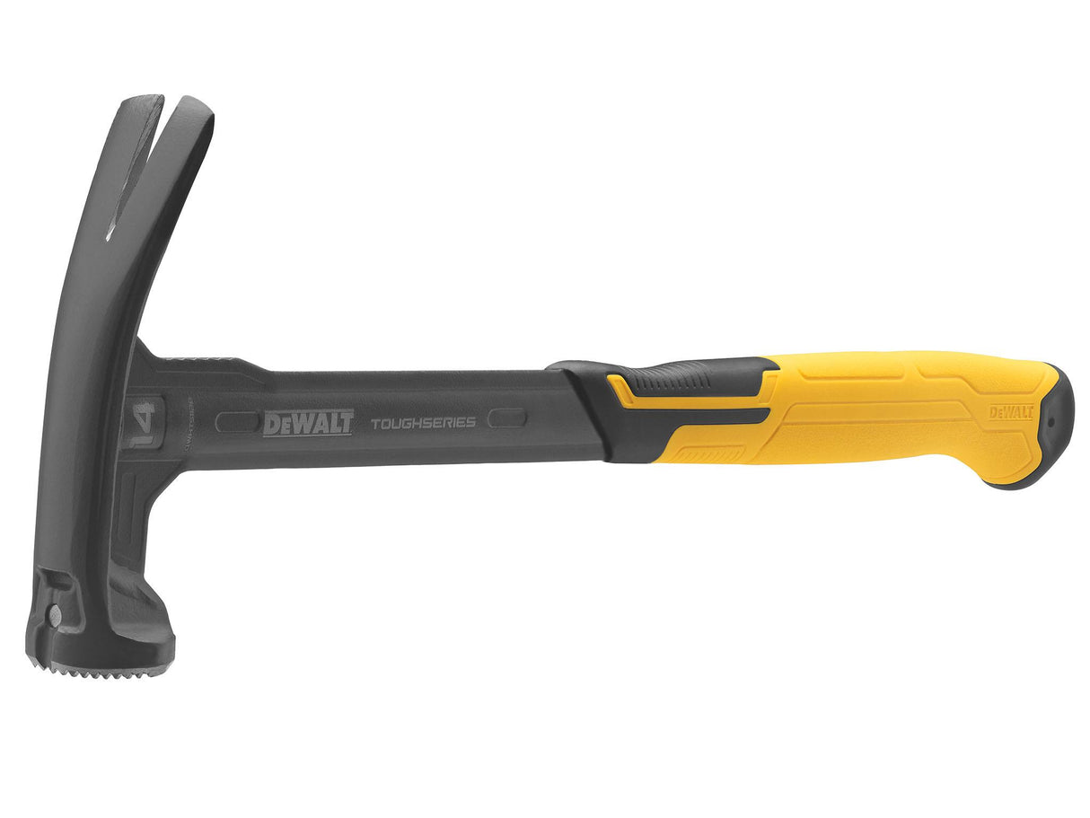 DeWALT Hand Tools Mig Weld Milled Face Rip Claw Hammer 400g (14oz)