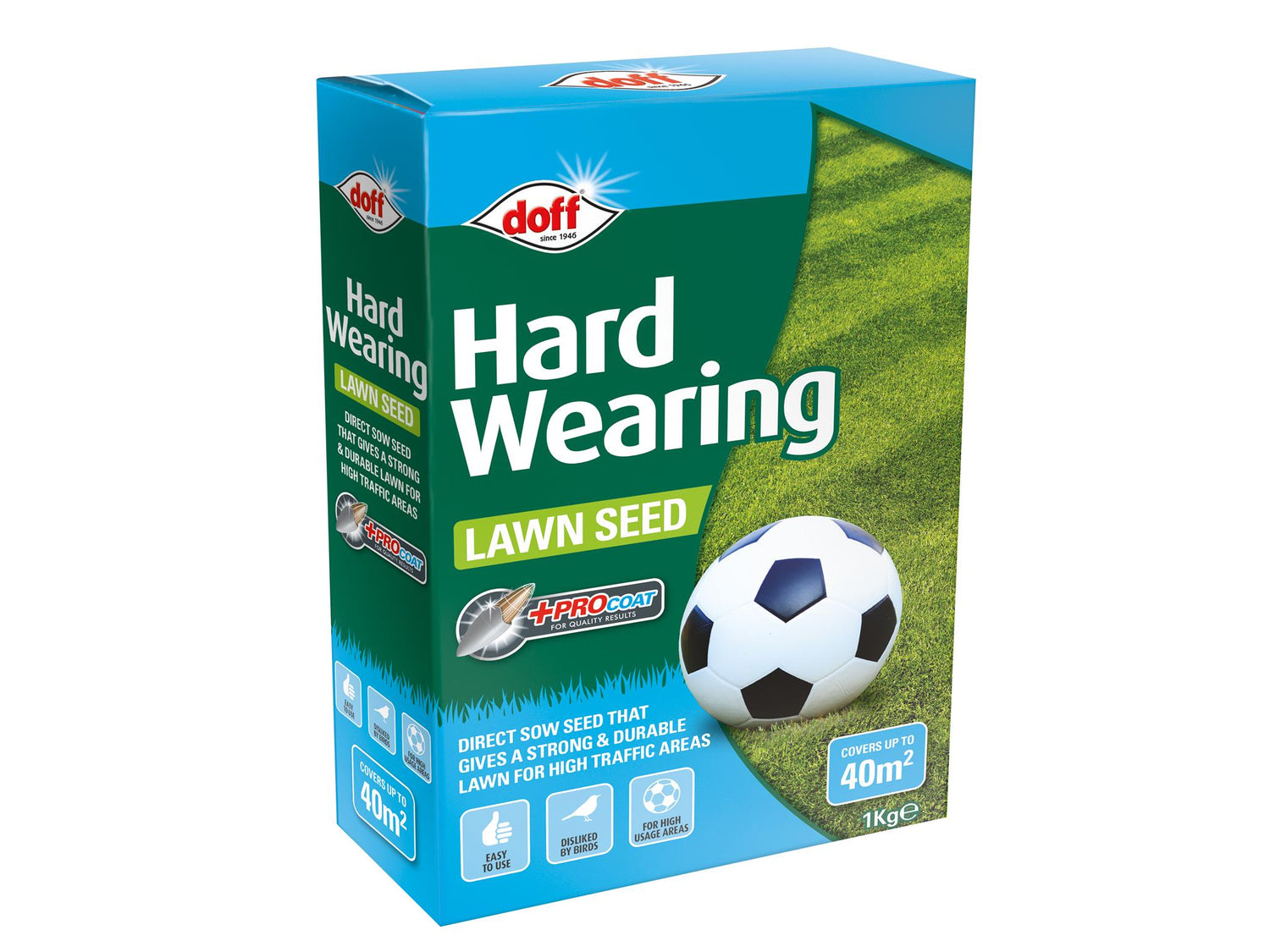 DOFF Hard Wearing Lawn Seed