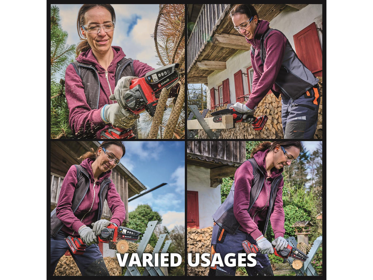 Einhell GE-PS 18/15 Li BL-Solo Power X-Change Pruning Chain Saw 18V Bare Unit