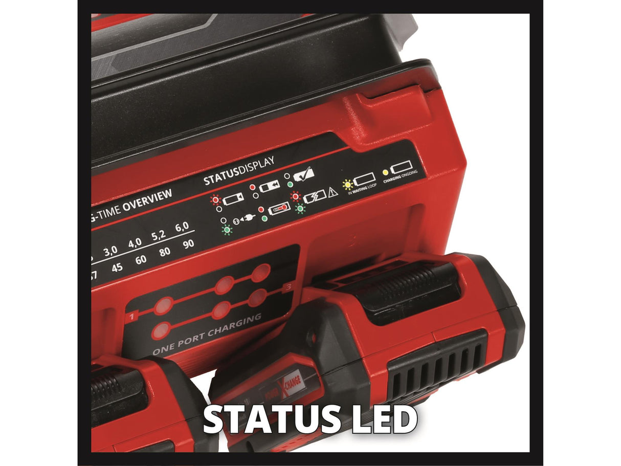 Einhell 2x2 Power X-Quattrocharger 4A