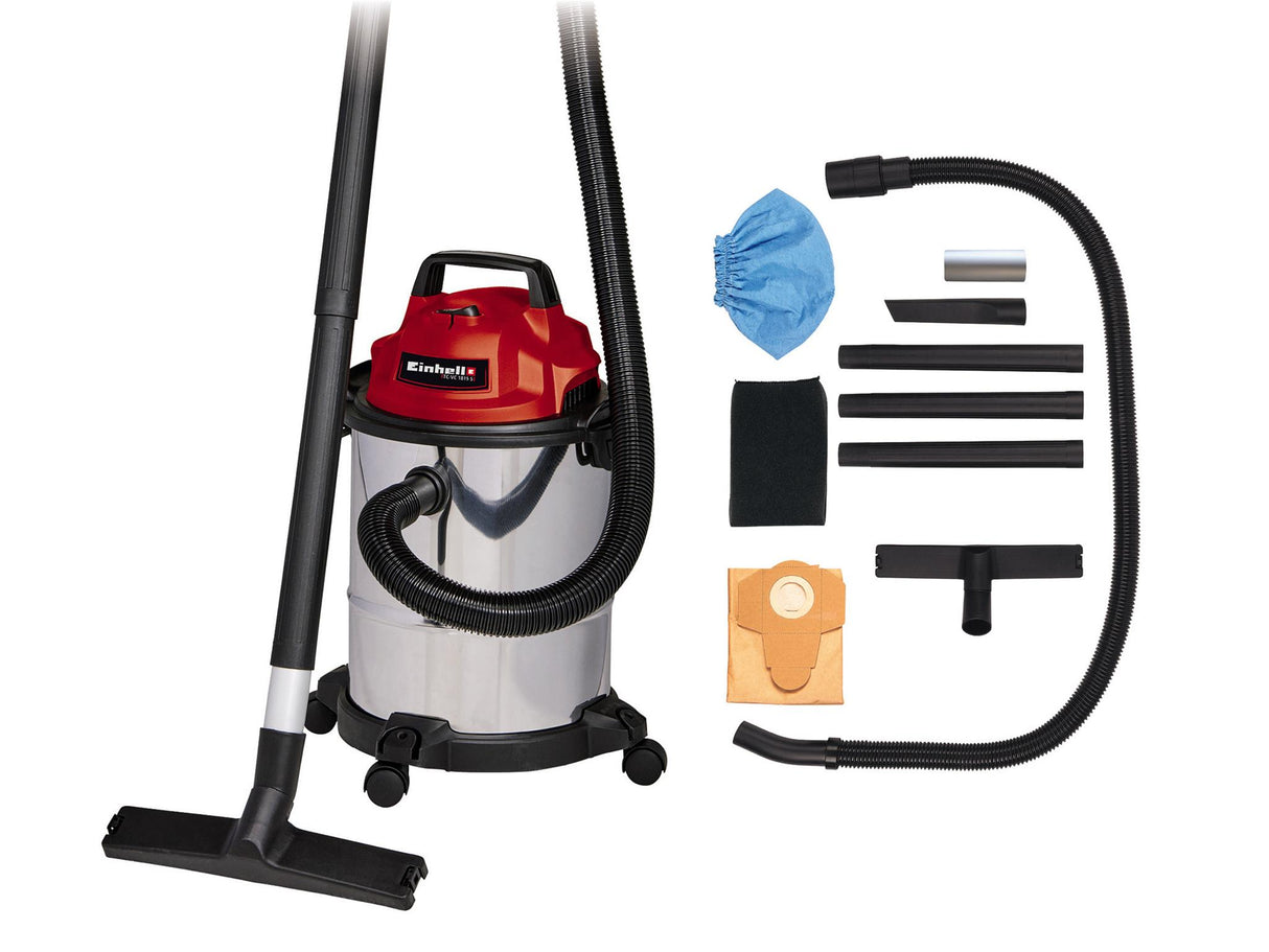 Einhell TC-VC 1815 S Wet & Dry Vacuum Cleaner 15 litre 1250W 240V
