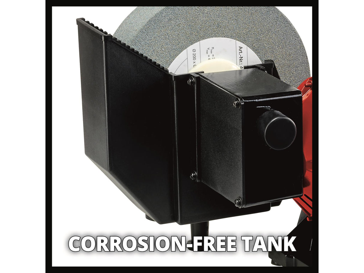 Einhell TC-WD 200/150 Wet & Dry Bench Grinder 250W 240V