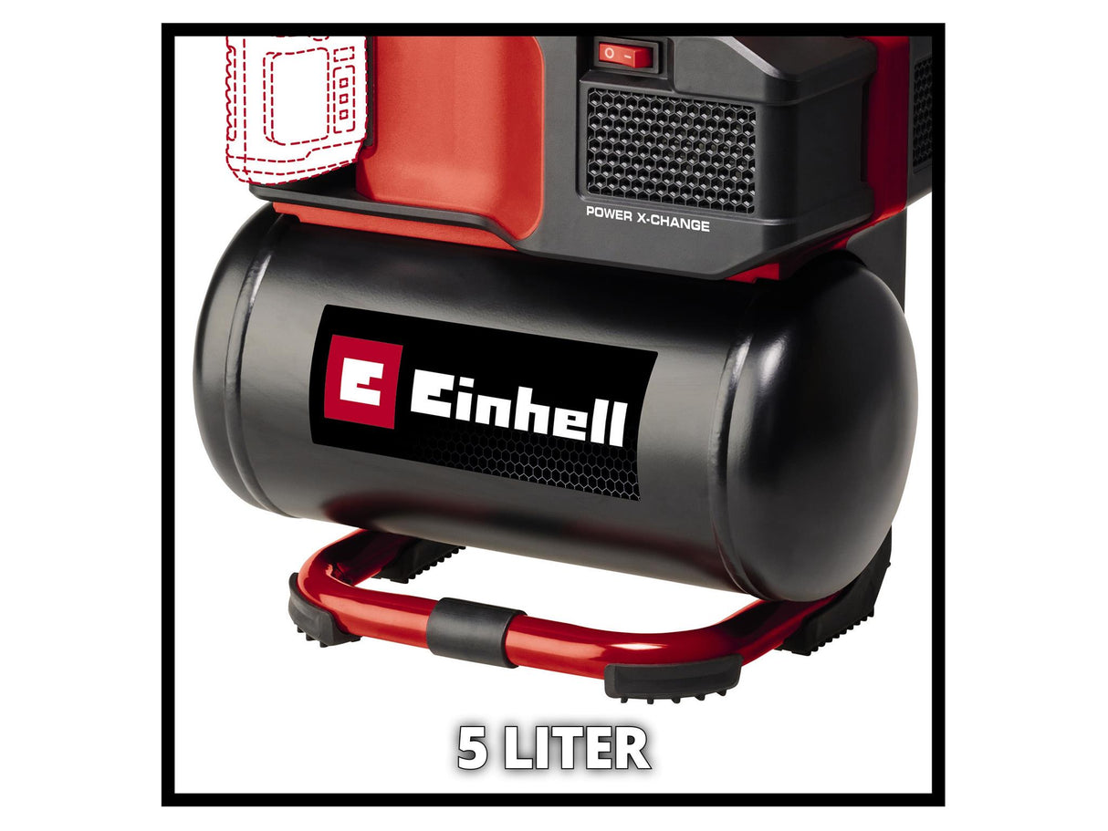 Einhell TE-AC 18/75 Li OF-Solo Power X-Change Air Compressor 18V Bare Unit