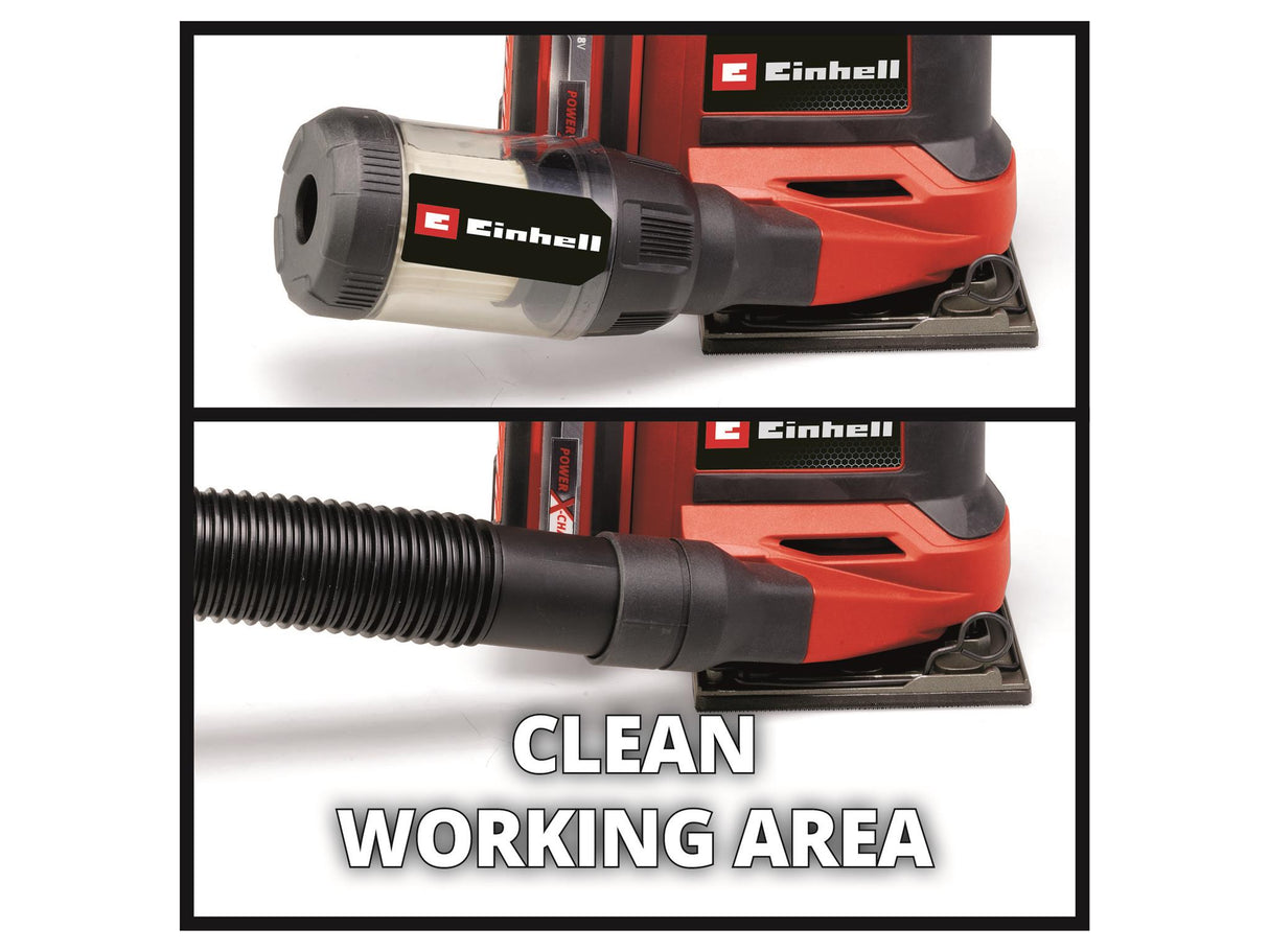 Einhell TE-OS 18/113 Li-Solo Power X-Change Palm Sander 18V Bare Unit