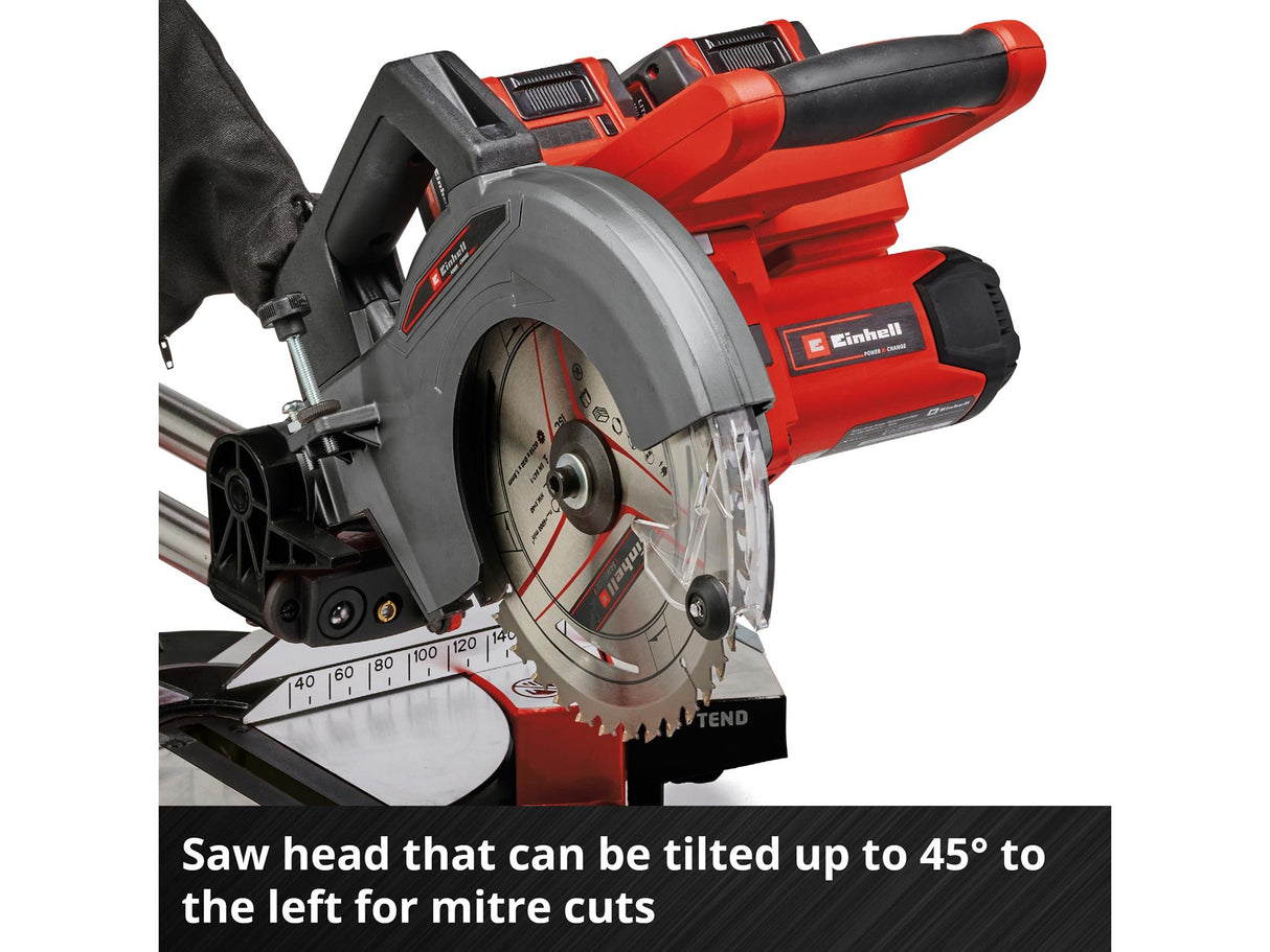 Einhell TE-SM 36/210 Li-Solo Power X-Change Sliding Mitre Saw 18V Bare Unit