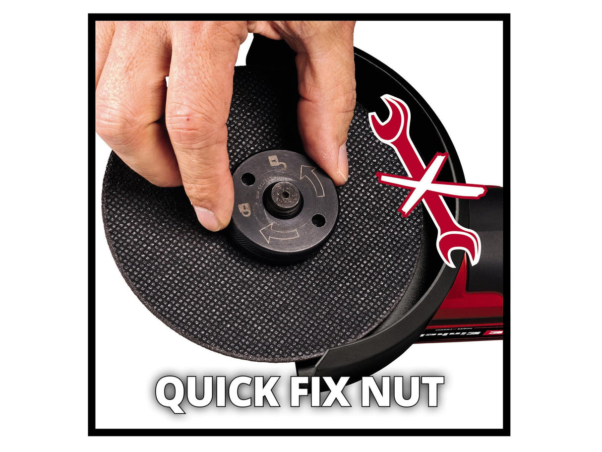 Einhell TP-AG 18/125 CE Q Li-Solo Pro Angle Grinder 18V Bare Unit