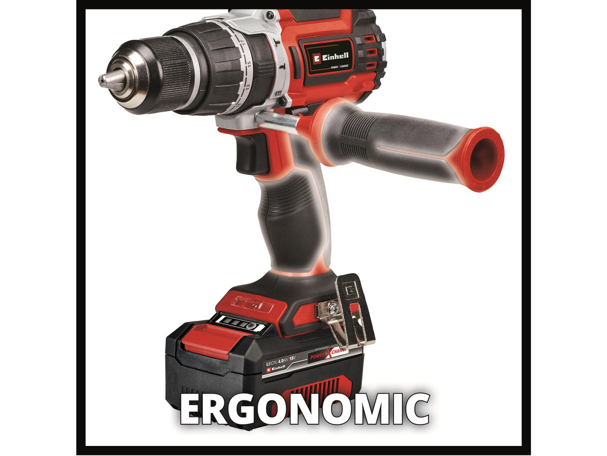 Einhell TP-CD 18/60 Li-i BL Power X-Change Combi Drill 18V 2 x 4.0Ah Li-ion