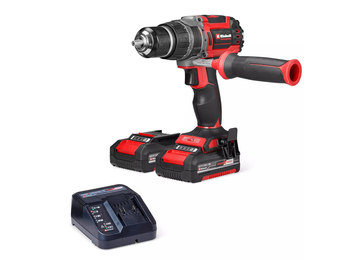 Einhell TP-CD 18/70 Li-i BL Power X-Change Brushless Hammer Drill 18V 2 x 2.0Ah Li-ion
