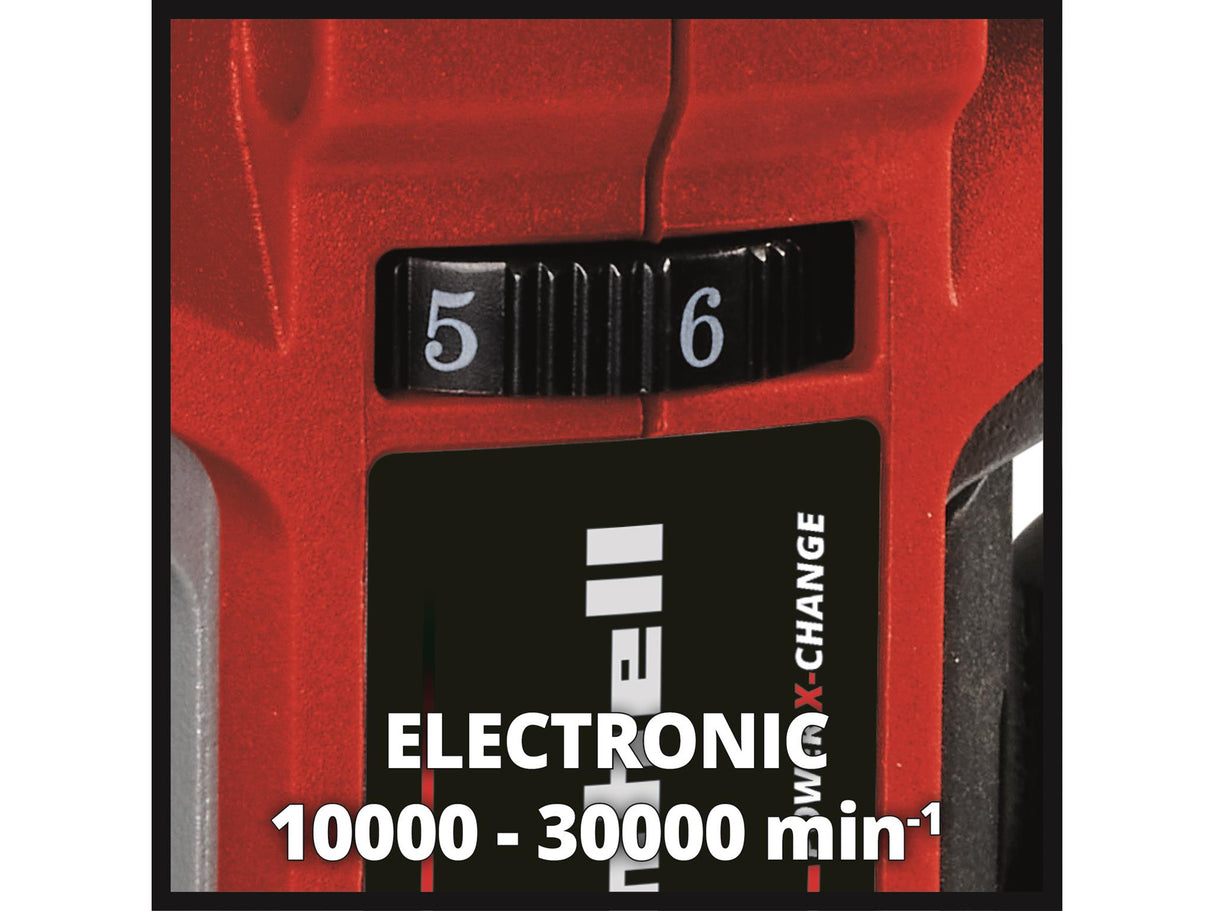 Einhell TP-RO 18 Set Li BL-Solo Power X-Change Router/Palm Router 18V Bare Unit
