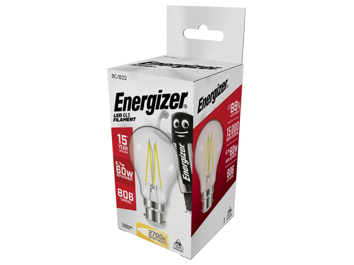 Energizer® LED GLS Filament Non-Dimmable Bulb