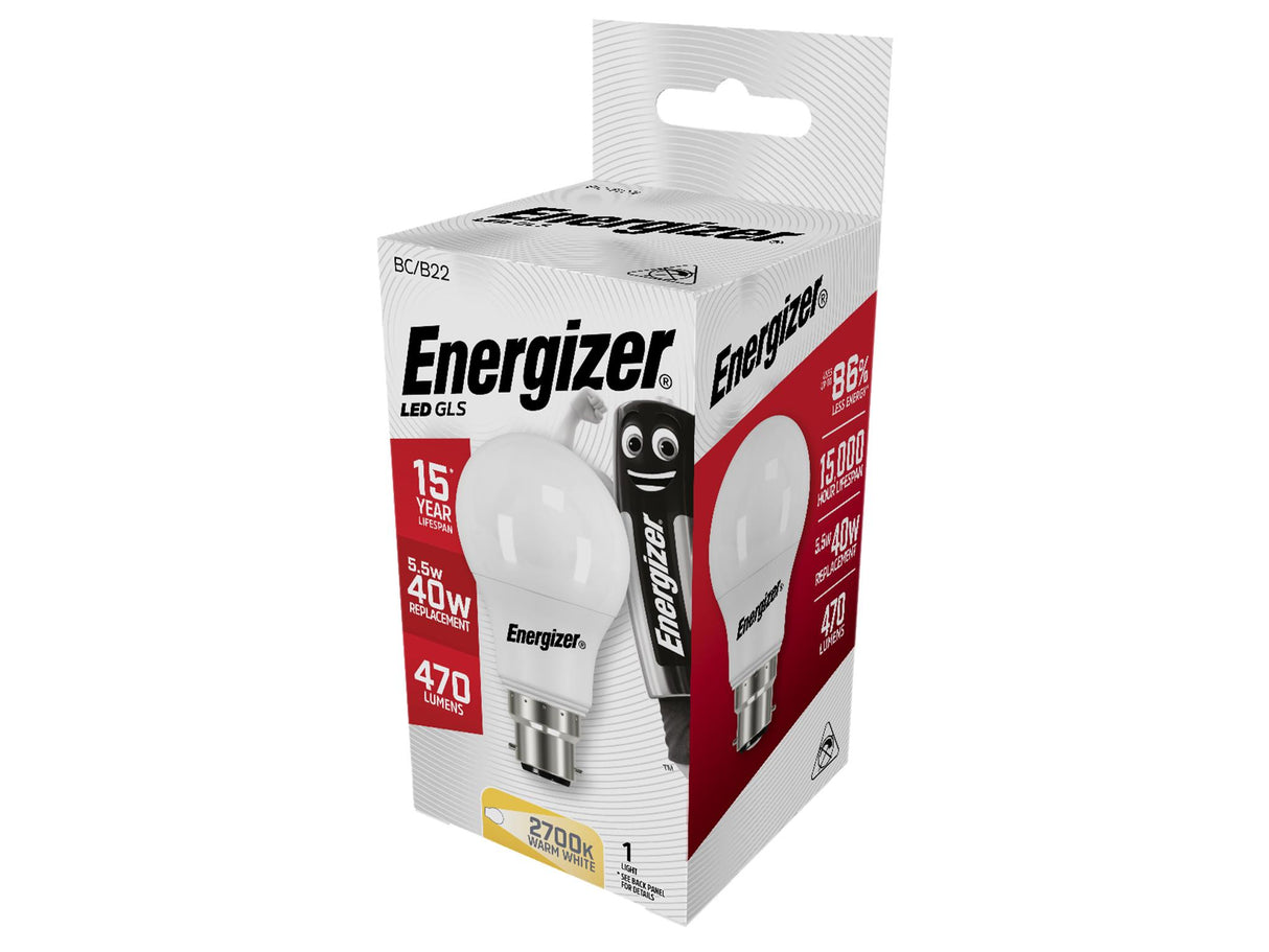 Energizer® LED Opal GLS Non-Dimmable Bulb