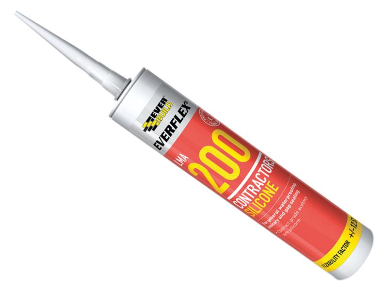 Everbuild Sika LMA 200 Contractor's Silicone